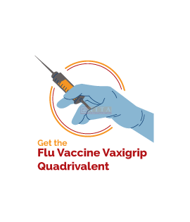 Flu Vaccine Vaxigrip Quadrivalent 2023-2024